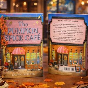 The Pumpkin Spice Café by Laurie Gilmore Cozy Small Town Romance Paperback